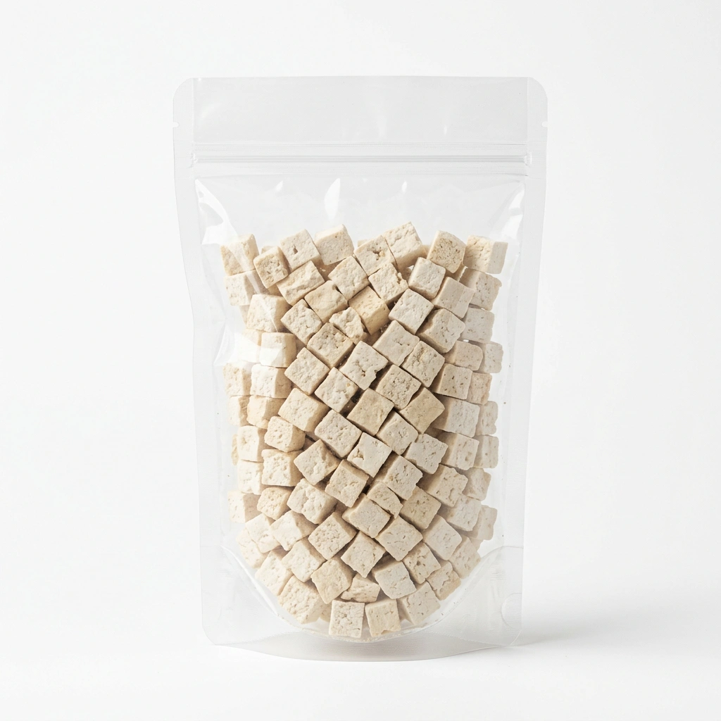 Camilan Tofu Kering Protein Cube 30g